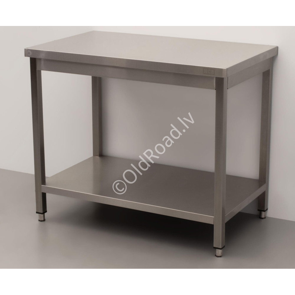 HCB 100 x 60 x 85 cm work table Basic-line Stainless steel