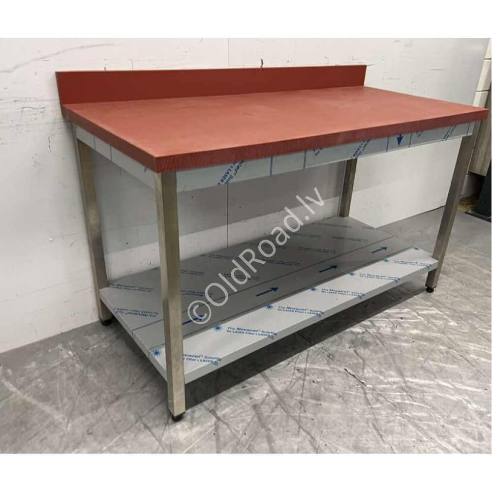 Workbench Premium-line 150 cm Stainless steel