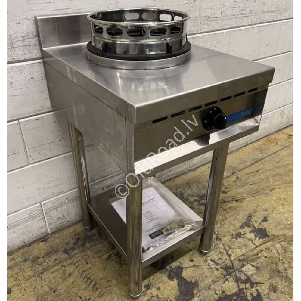 Table wok 1 burner 47.5 cm Natural gas Stainless steel Nayati NGER 4-60 Wok