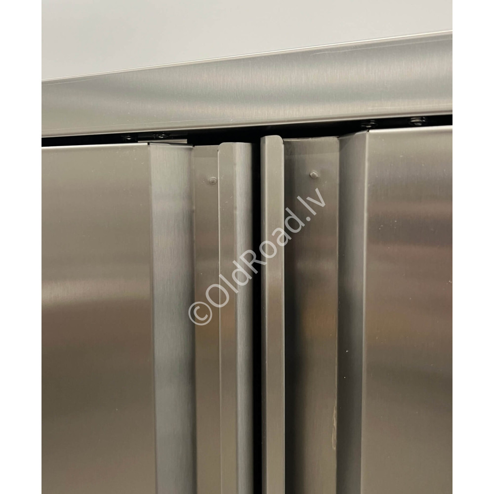 HCB 80cm cabinet 2 doors Premium-line Stainless steel
