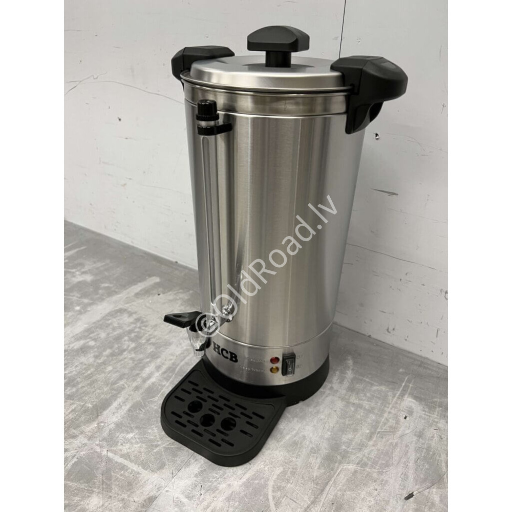 Double-walled boiler with drip tray 8.7 liters 230V HCB Stainless steel