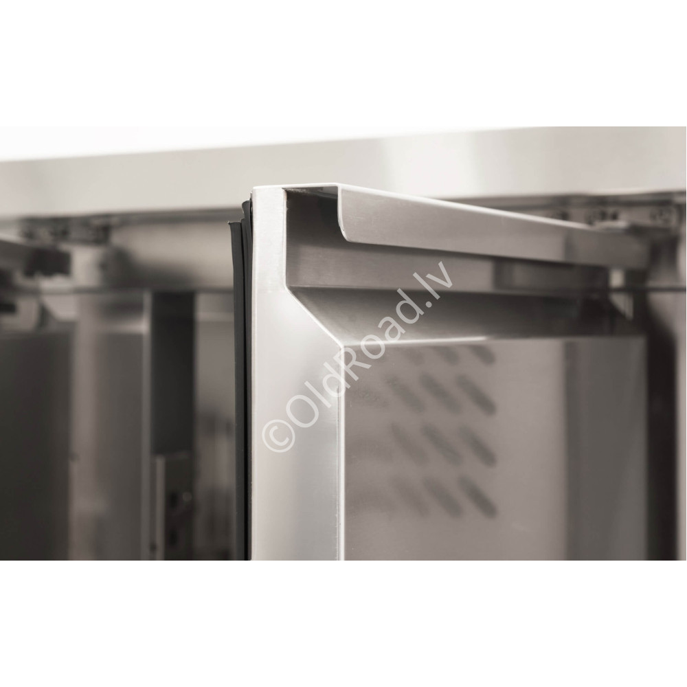 Freezer workbench, 3 doors, 1/1 gastronorm, 179.5 cm, HCB Stainless steel