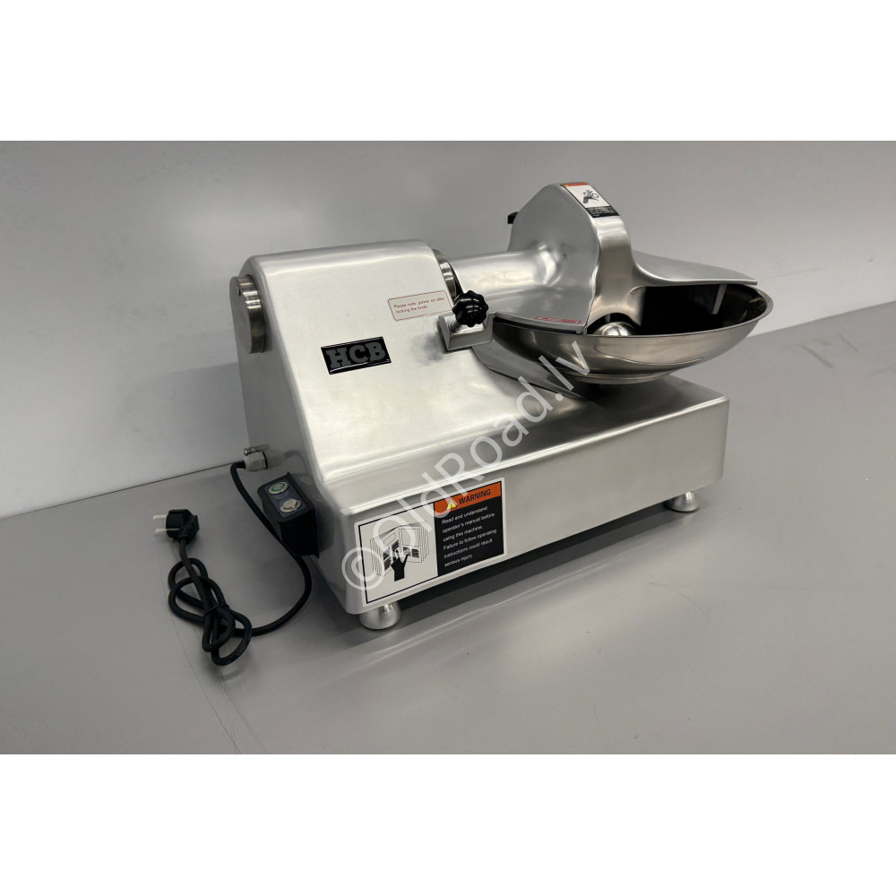 Meat and vegetable cutter 6 liters 230V Stainless steel HCB