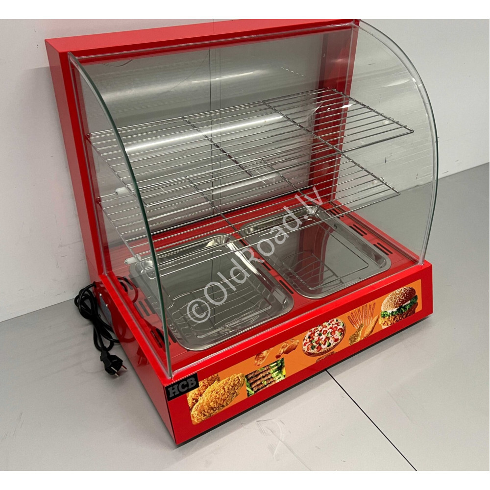 HCB heated display case 66 cm 230V