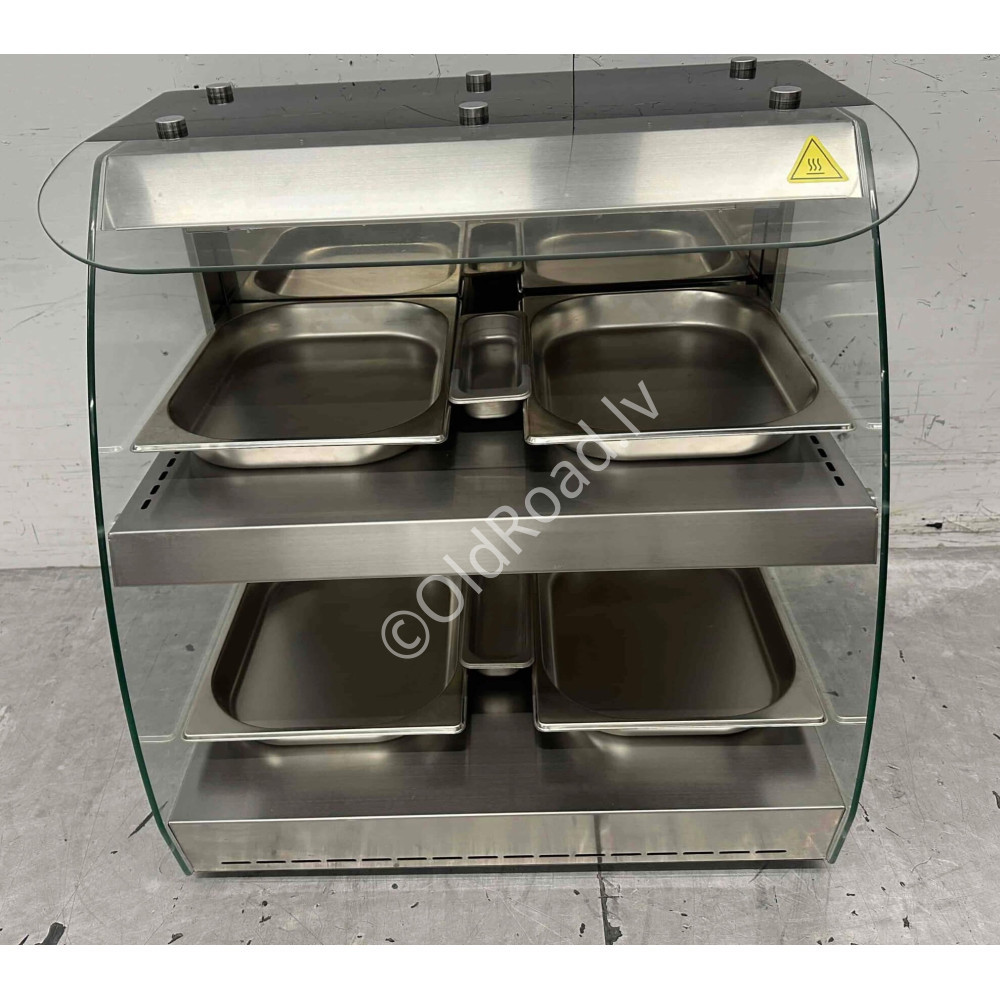 Deluxe warming cabinet 4 x ½ GN 63 cm 230V Stainless steel HCB