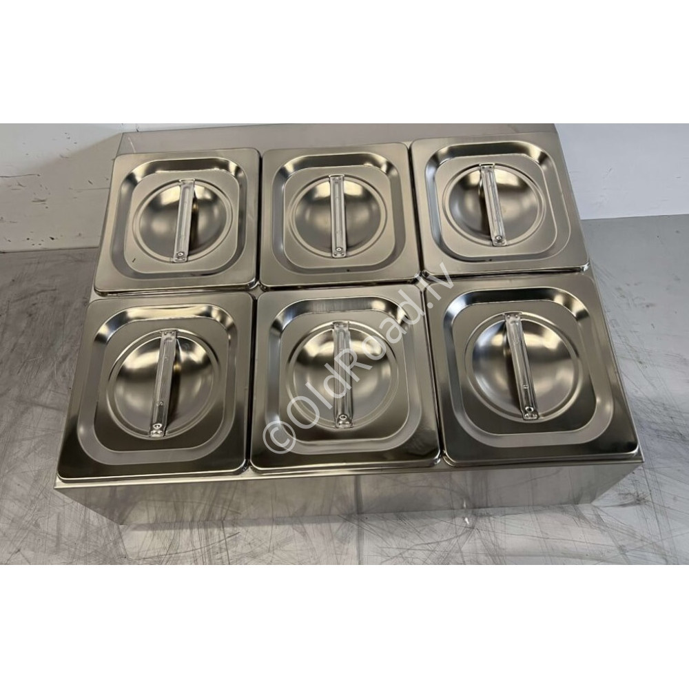 GN container holder 6 x 1/6 50 cm Stainless steel HCB