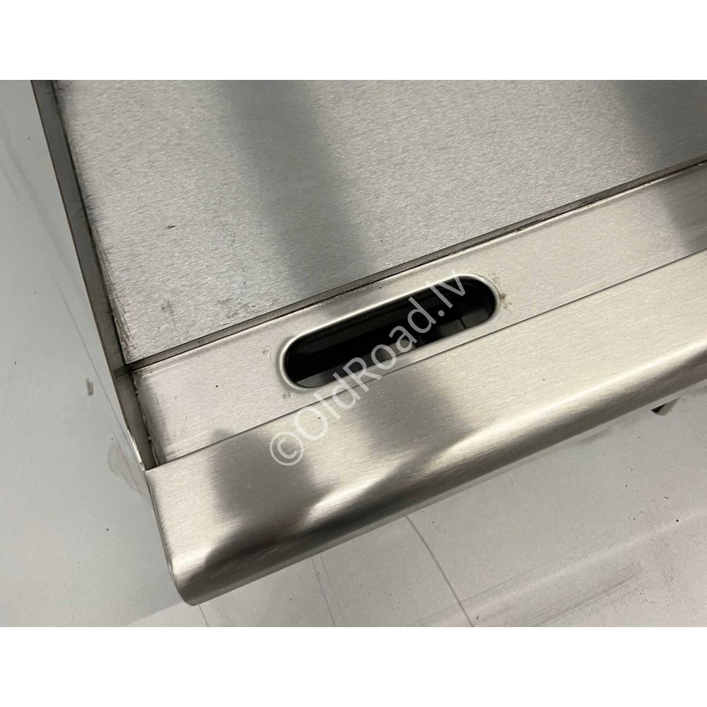 HCB grill plate smooth 74 cm 400V Stainless steel