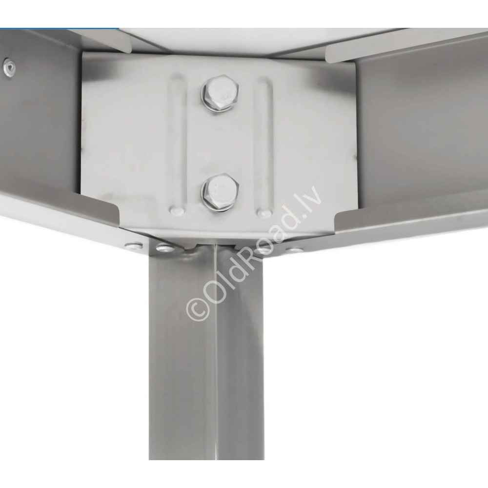 HCB 100 x 60 x 85 cm work table Basic-line Stainless steel