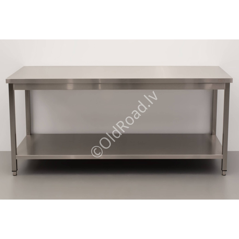 HCB 180cm work table Basic-line Stainless steel