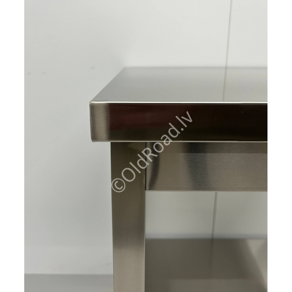 HCB 70 x 70 x 85 cm work table Basic-line Stainless steel