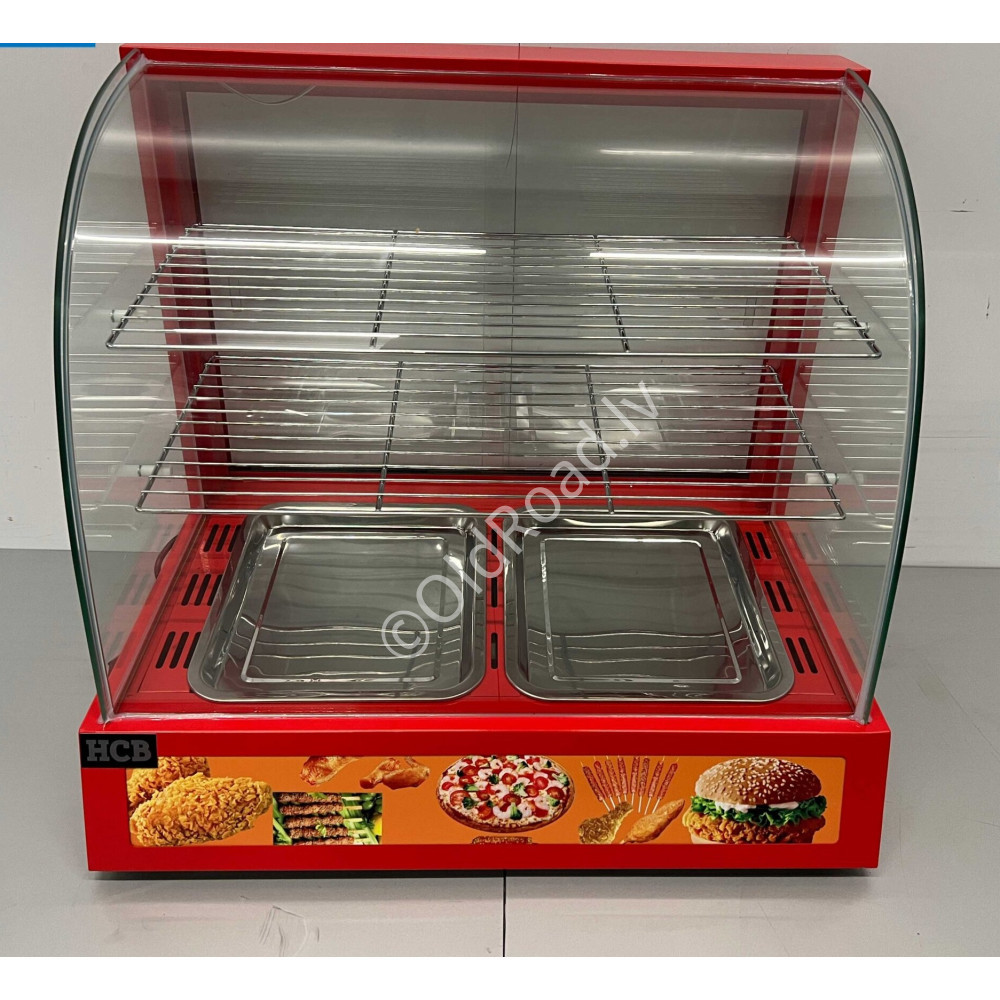 HCB heated display case 66 cm 230V