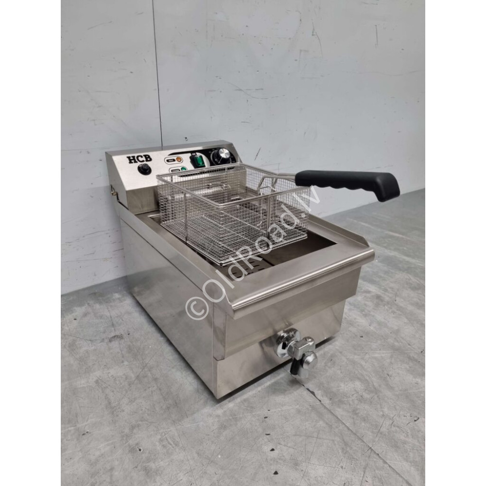 Deep fryer 14 liters 400V HCB Stainless steel