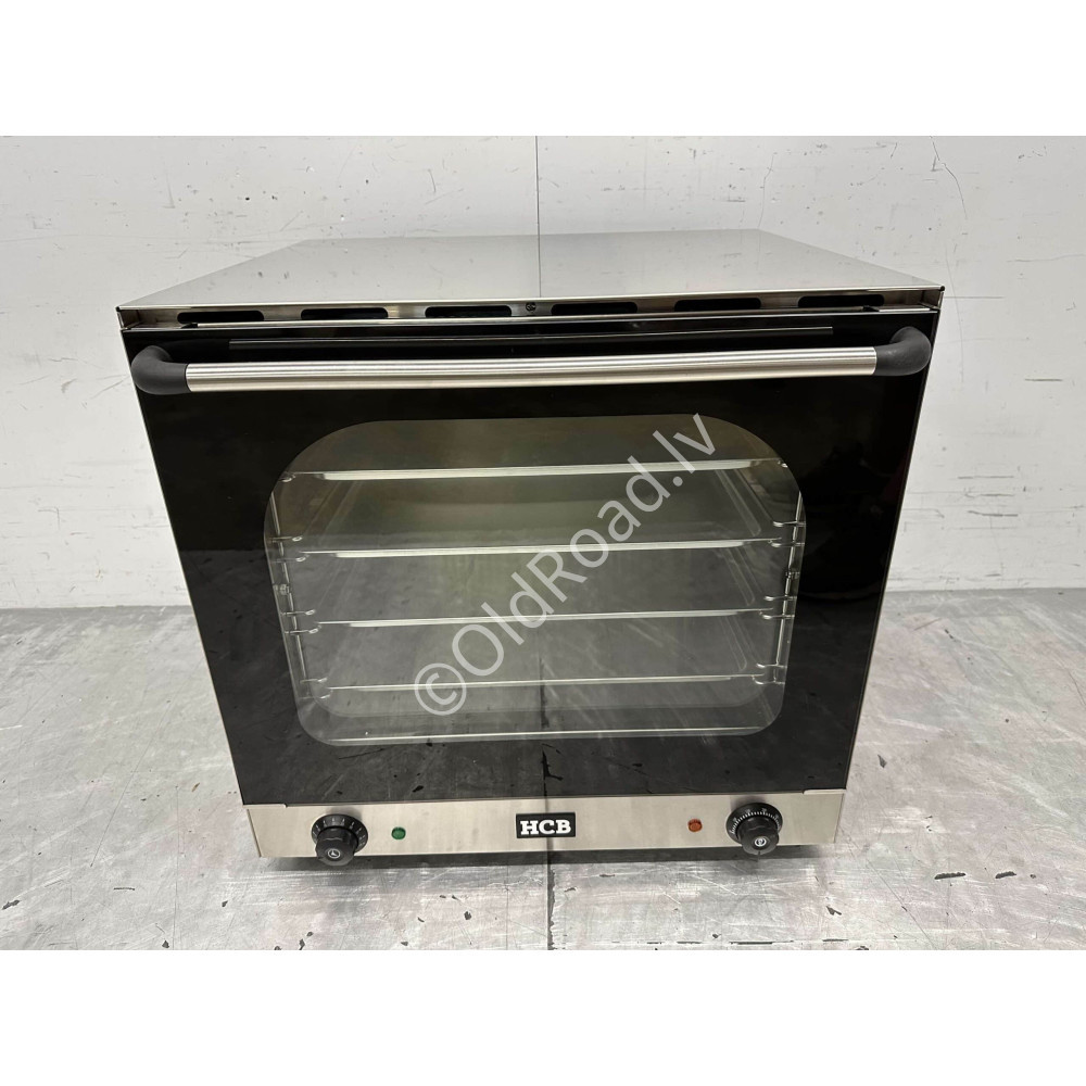 Convection oven with hot air circulation 230V Stainless steel HCB