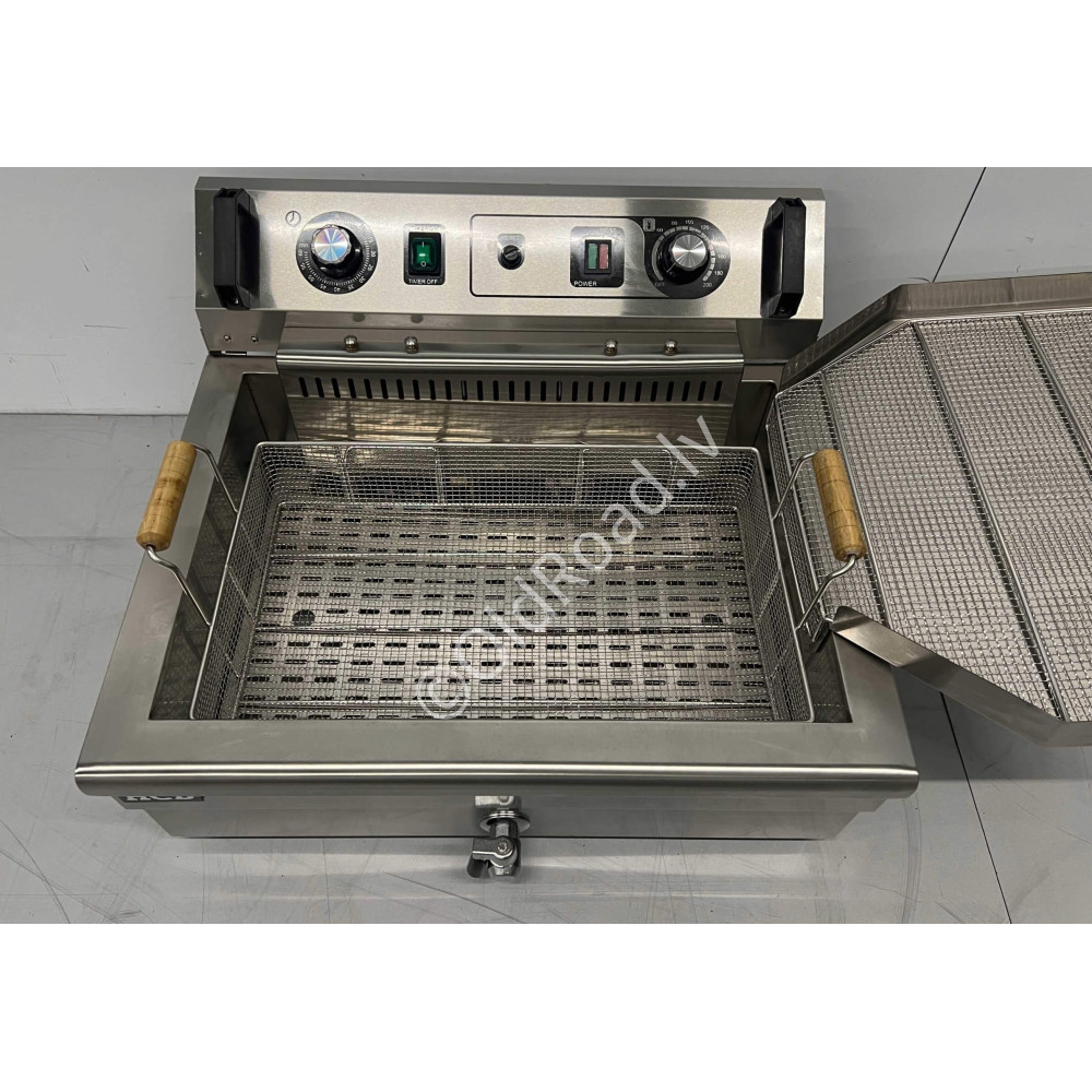 Deep fryer 23 liters 400V HCB Stainless steel