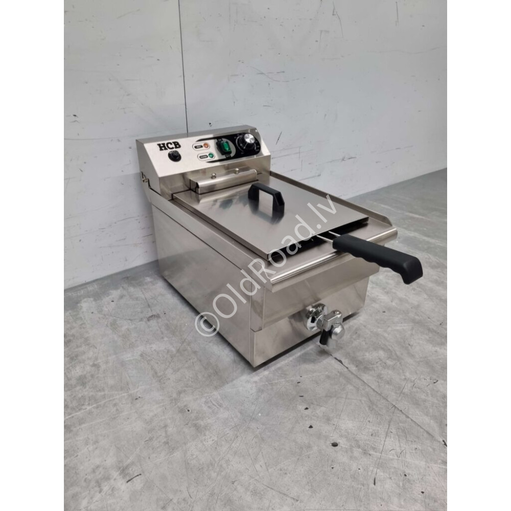 Deep fryer 14 liters 400V HCB Stainless steel