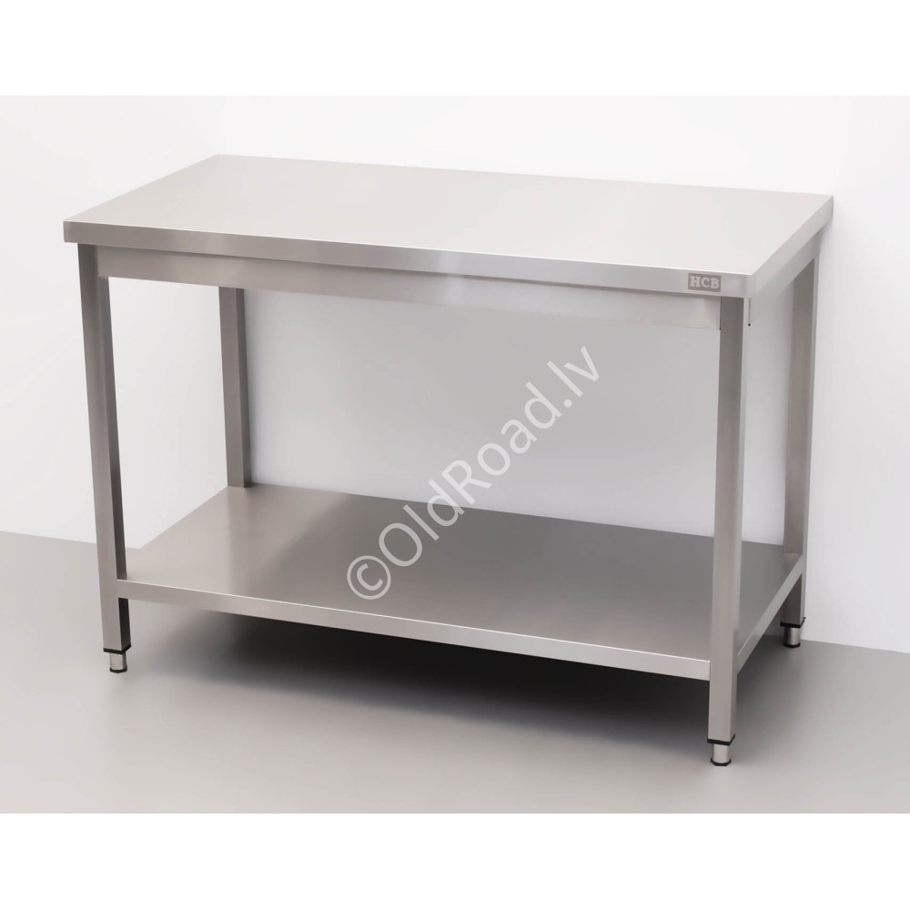 Workbench Basic-line 120 x 60 x 85 cm HCB Stainless steel