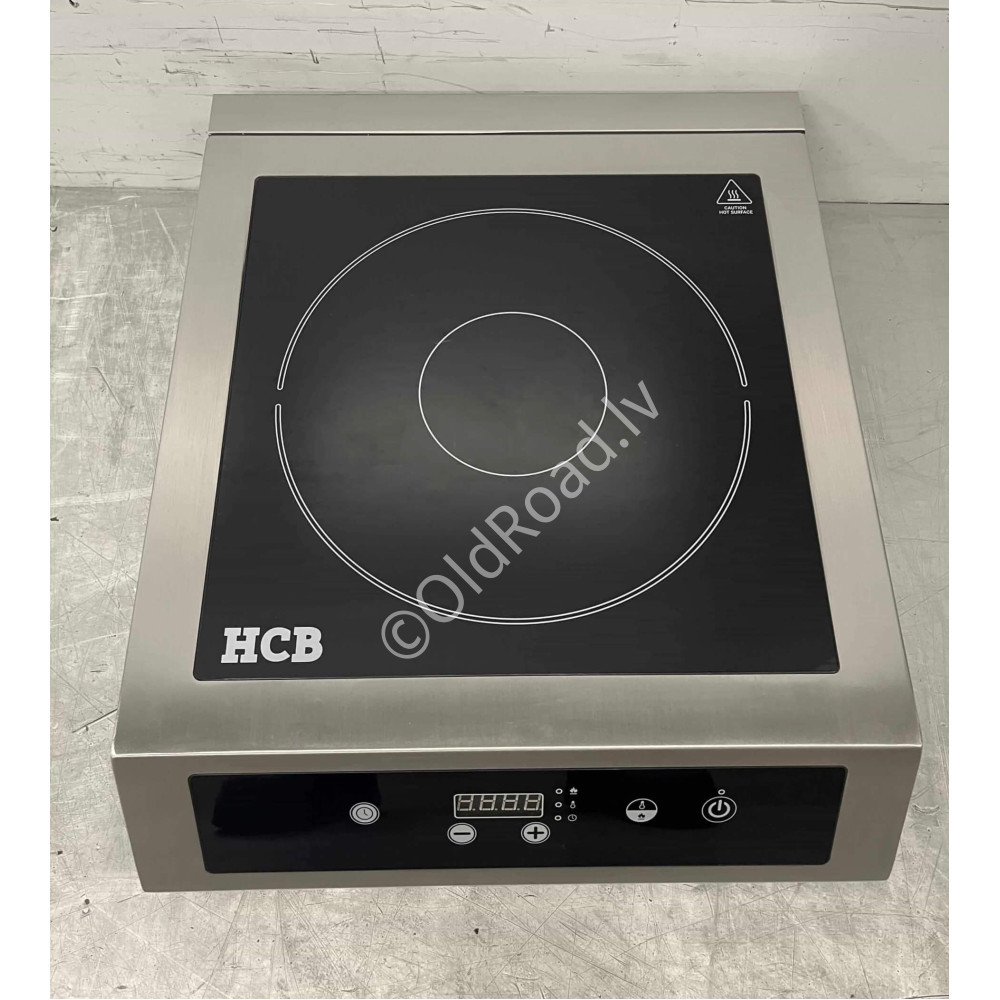 Induction hob XL 3.5 kW 230V HCB Stainless steel
