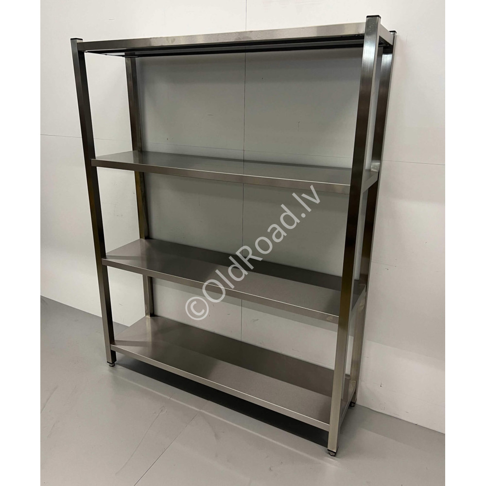 Storage shelf Premium-line 140 x 40 x 180 cm Stainless steel HCB
