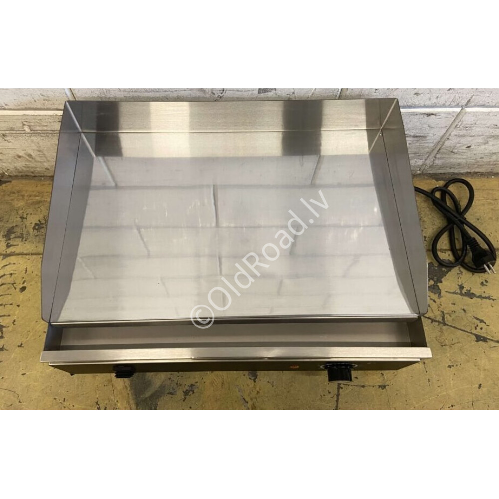 Chrome grill plate 55 cm 230V Stainless steel HCB