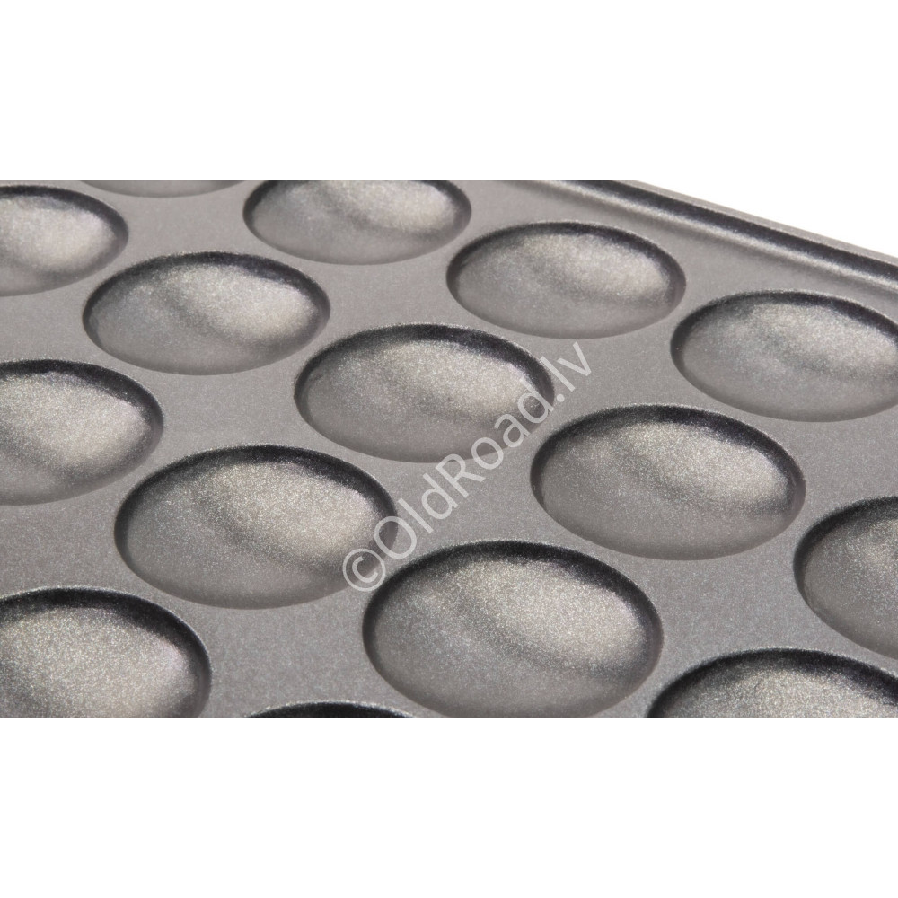 Poffertjes pan 100 units 230V HCB Stainless steel