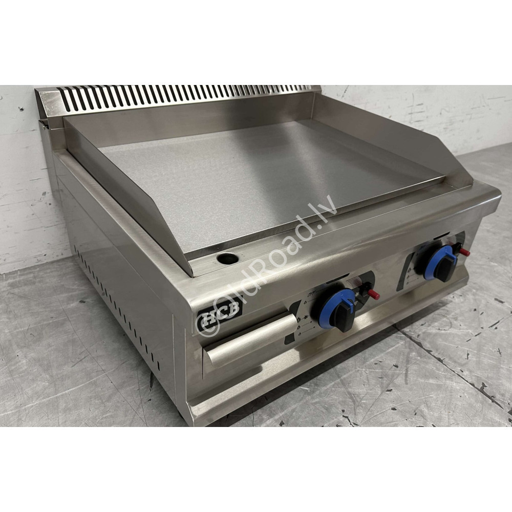 Smooth frying pan 65.5 cm Propane gas Stainless steel HCB