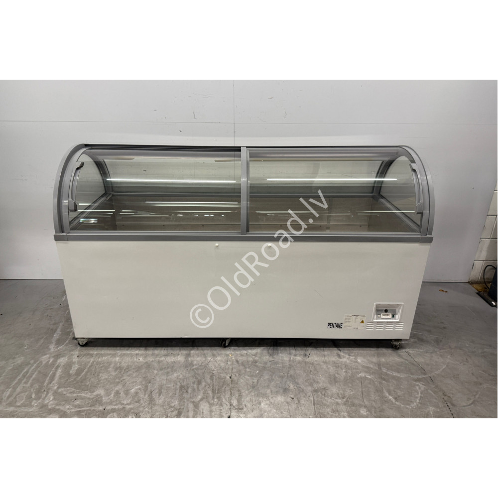 AHT Mobile Freezer with glass dome 710 litres 230V