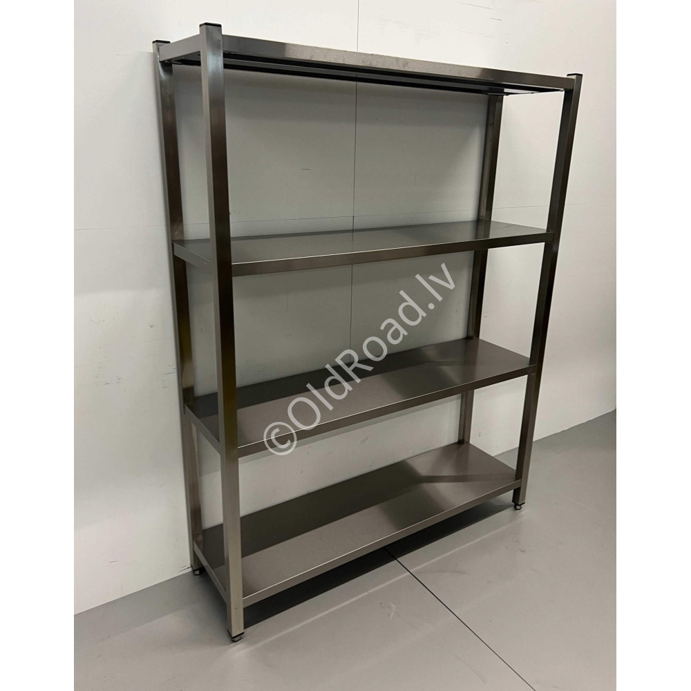 Storage shelf Premium-line 140 x 40 x 180 cm Stainless steel HCB