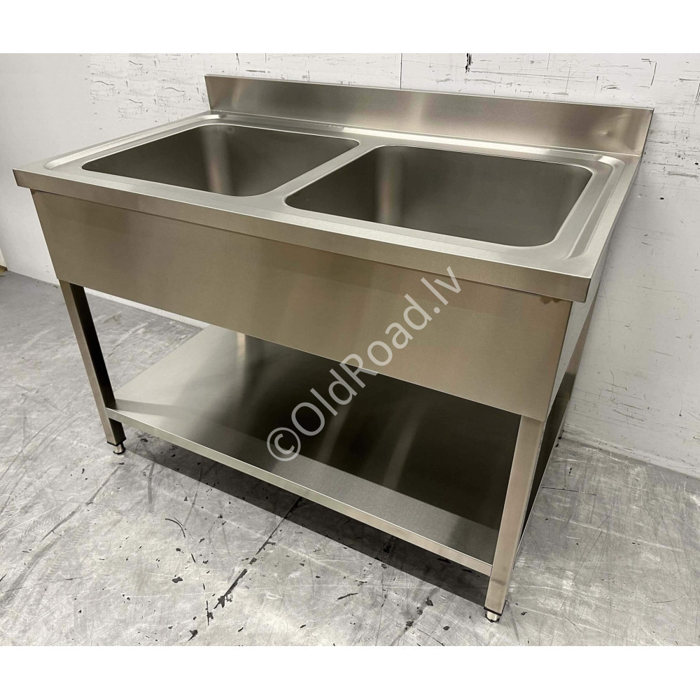 Sink with table 120 cm Stainless steel HCB