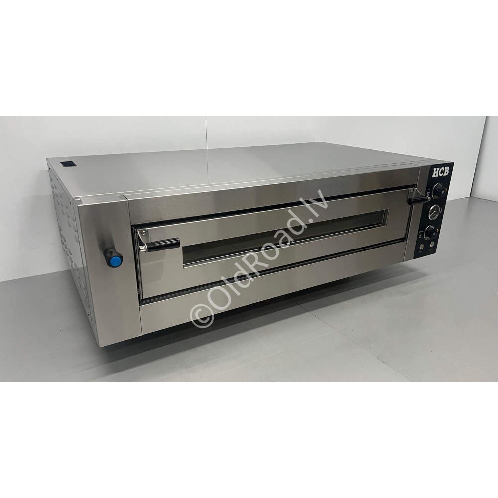 HCB pizza oven 6 pizzas  400V  stainless steel