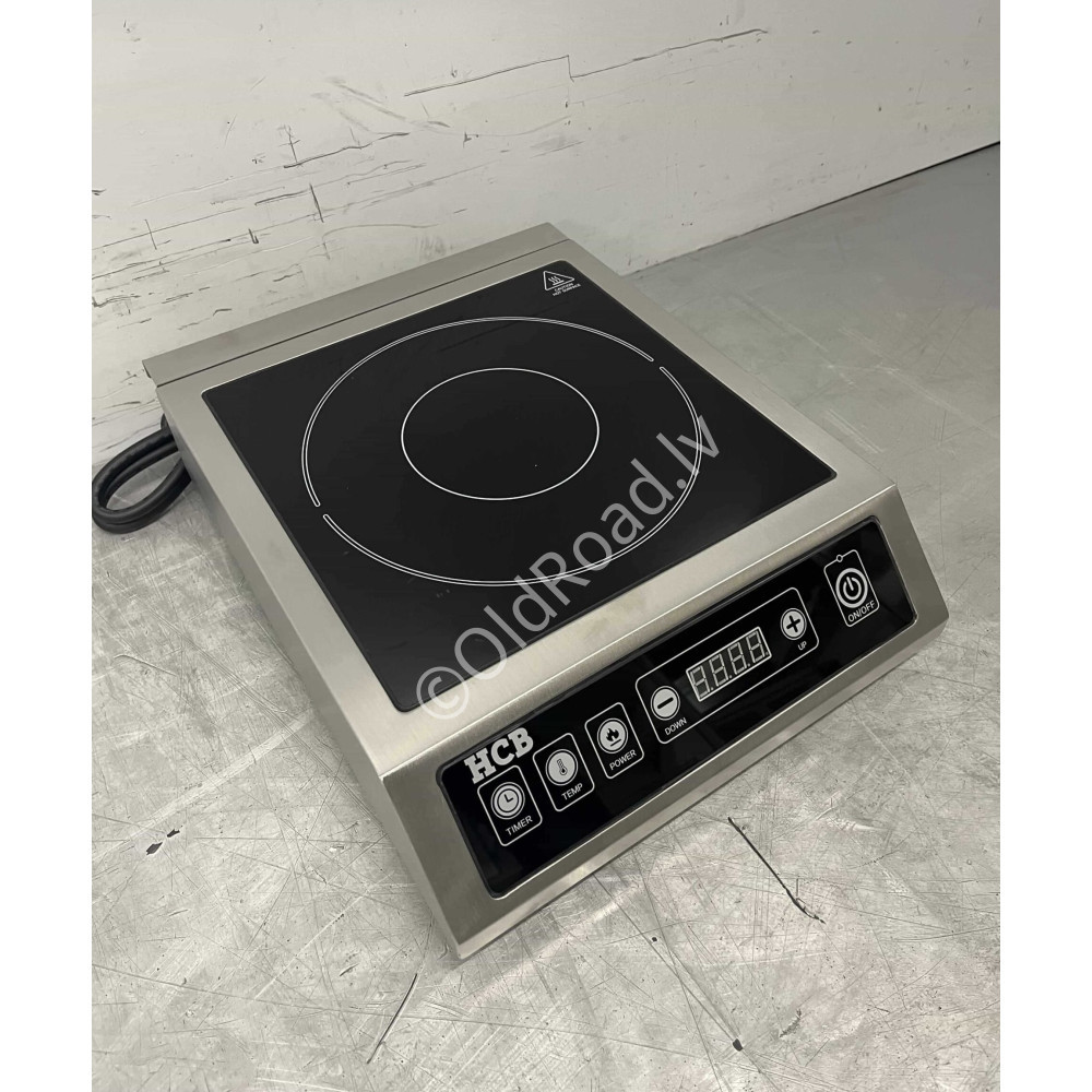Induction cooktop 3.5 kW 230V Stainless steel