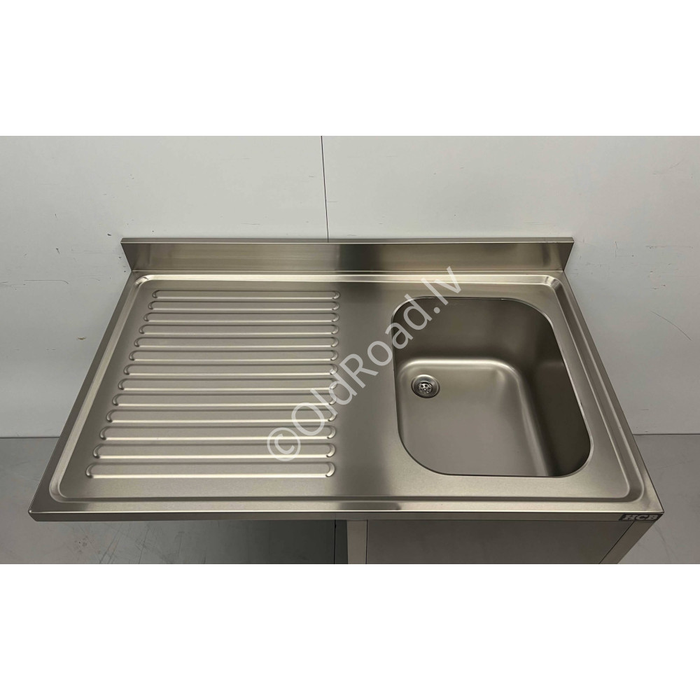 Sink Premium-line Welded model 120 cm Stainless steel HCB
