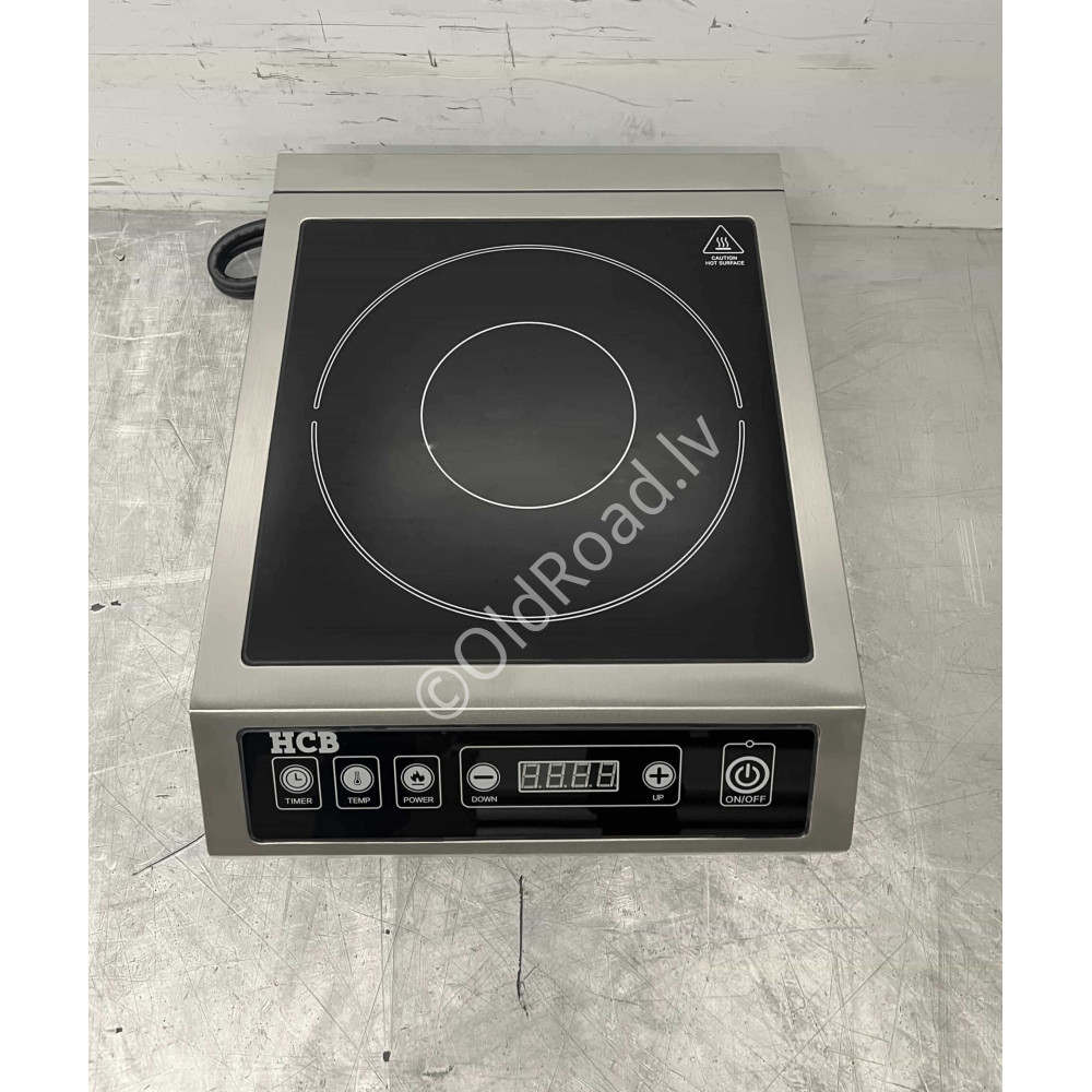 Induction cooktop 3.5 kW 230V Stainless steel