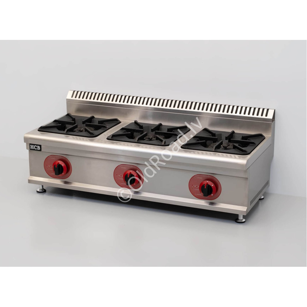 HCB 3-burner stove, surface model, propane gas, 21.9 kW, 104 cm