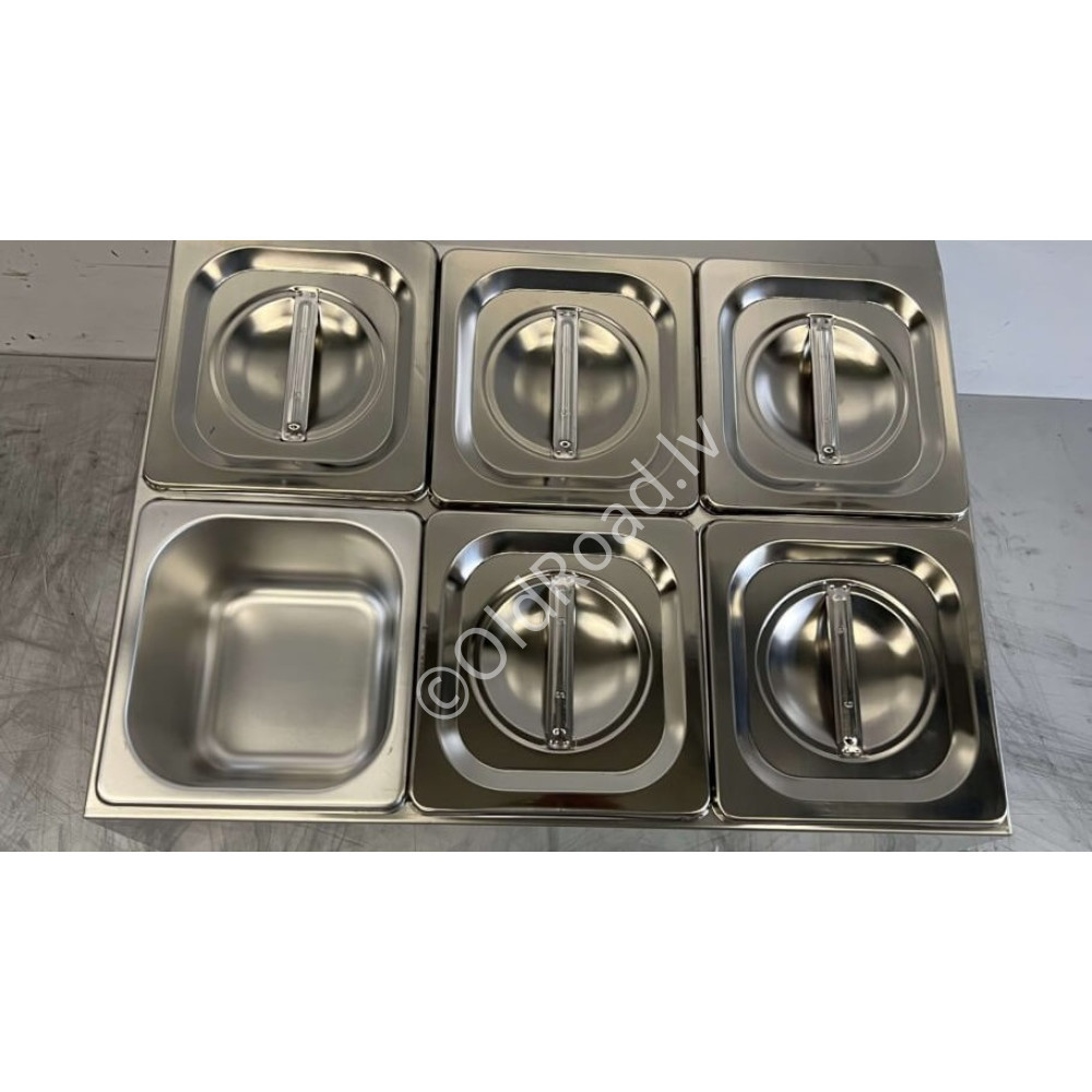 GN container holder 6 x 1/6 50 cm Stainless steel HCB