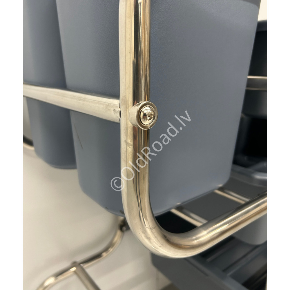 HCB take-out trolley 96 cm Stainless steel