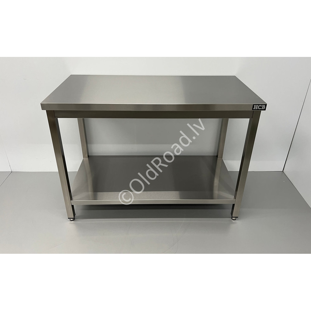 HCB 120cm workbench Premium-line Stainless steel
