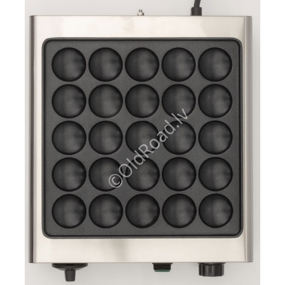 Poffertjes baking plate  230 V HCB stainless steel
