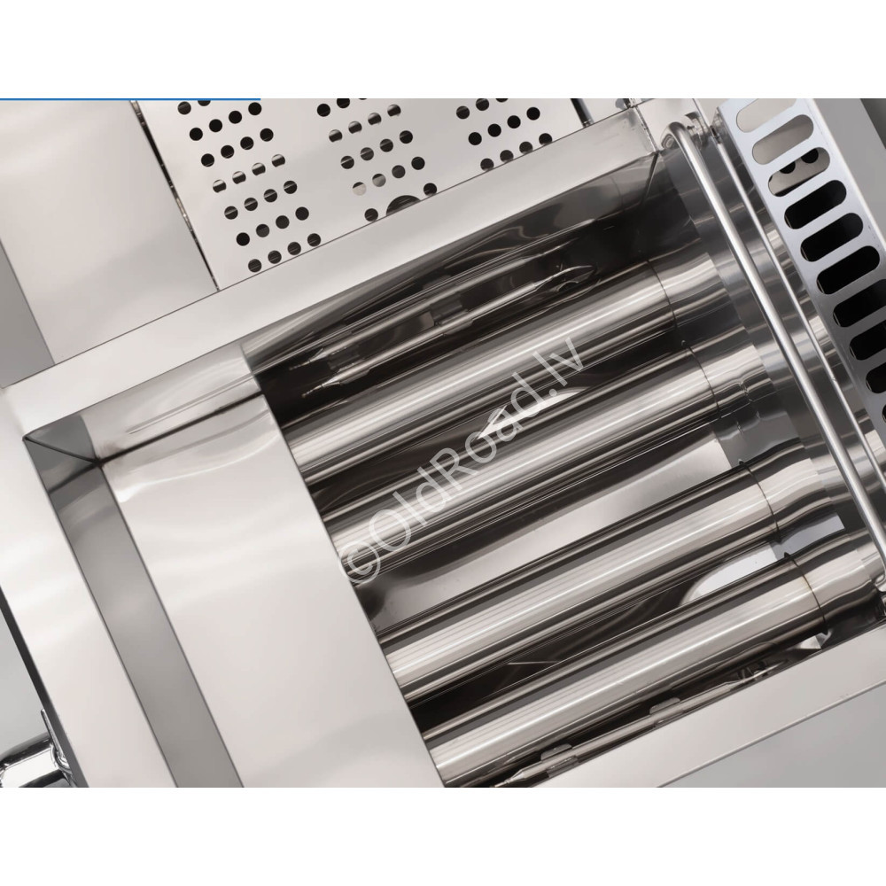 HCB double gas fryer for frying 2 x 21 liters Stainless steel