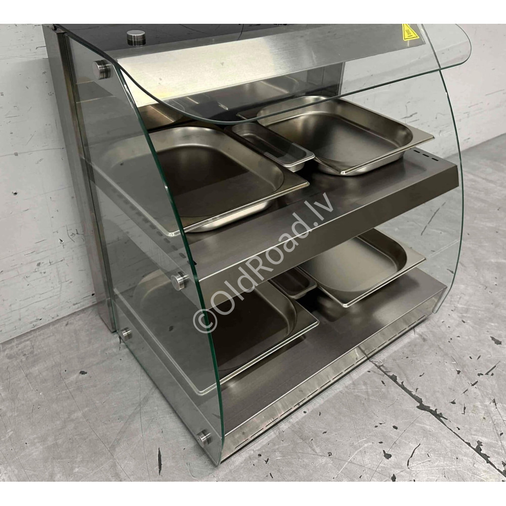 Deluxe warming cabinet 4 x ½ GN 63 cm 230V Stainless steel HCB
