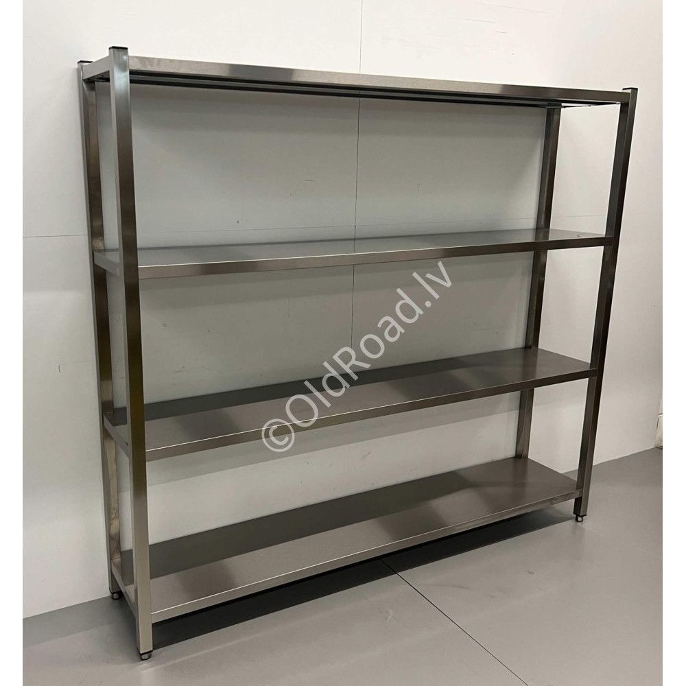 Storage shelf Premium-line 200 x 40 x 180 cm Stainless steel HCB