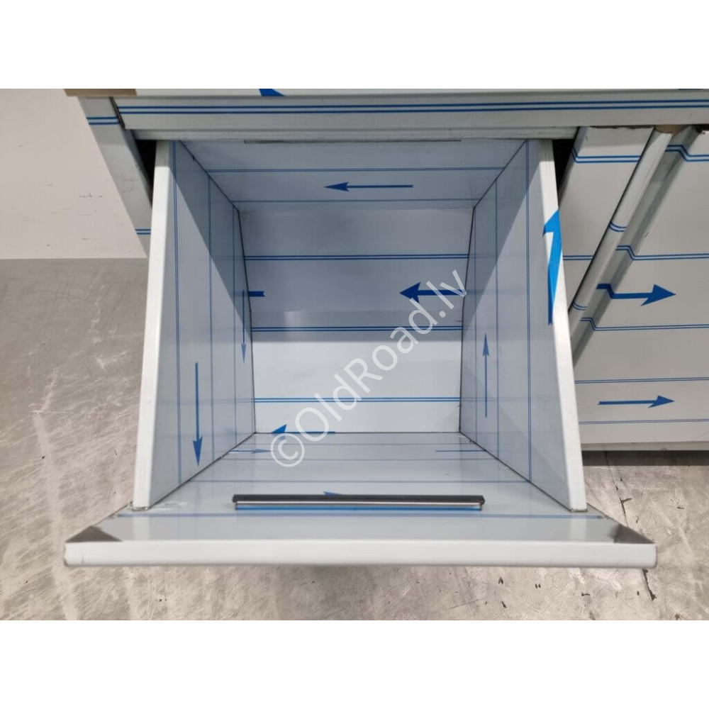 160 cm Work cabinet - work table Stainless steel HCB