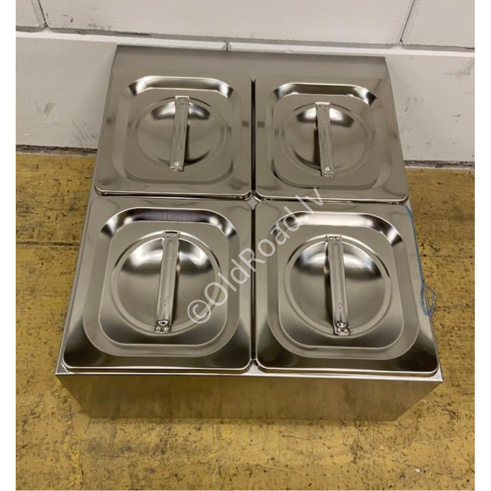 GN container holder 4 x 1/6 34 cm Stainless steel HCB