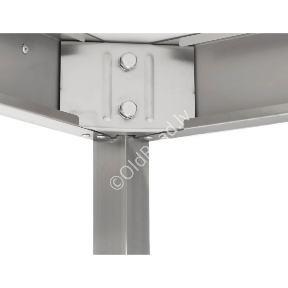 Workbench Basic-line 120 x 60 x 85 cm HCB Stainless steel