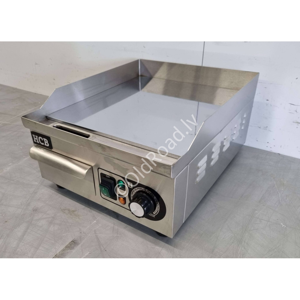 HCB chrome grill pan 36 cm 230V Stainless steel
