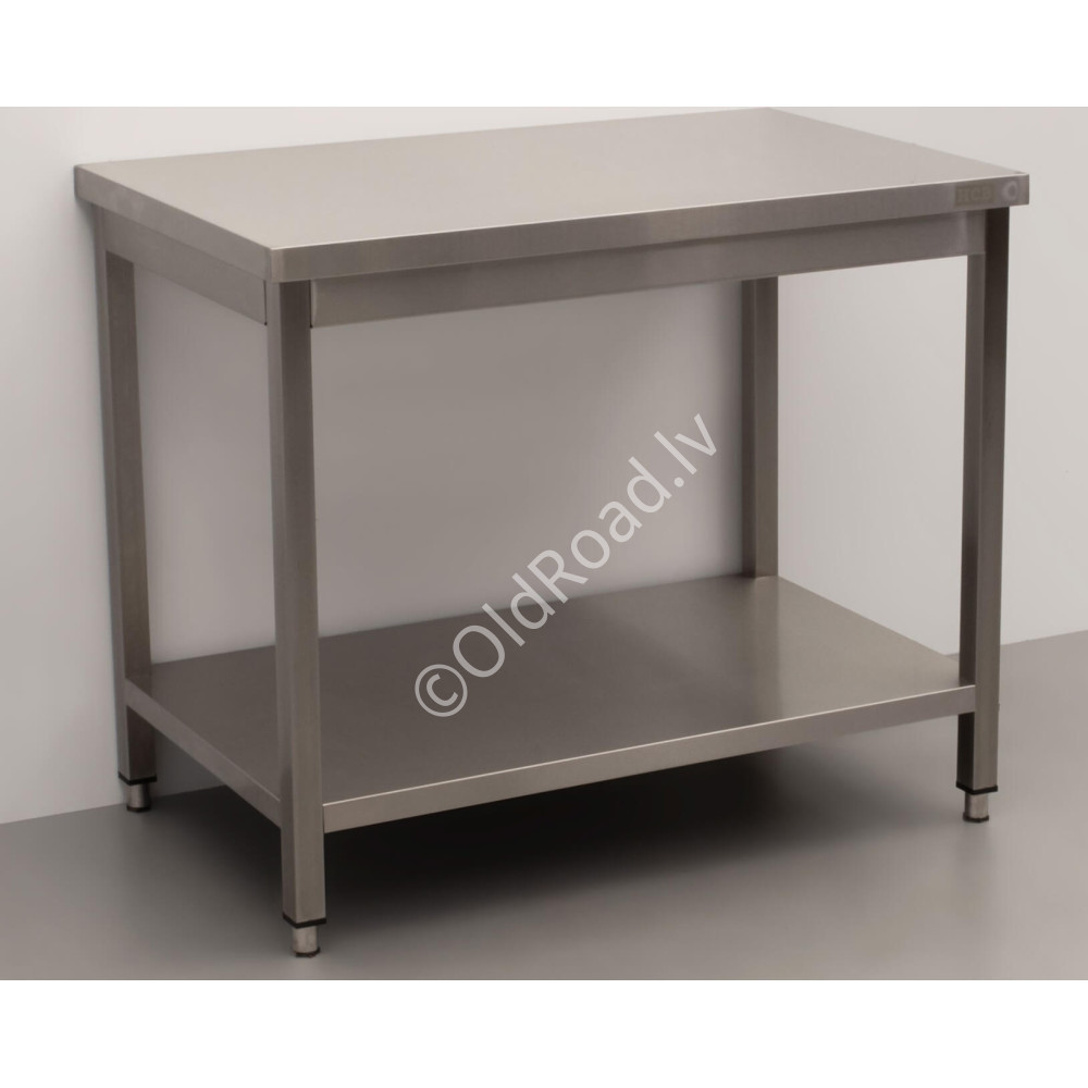 HCB 100 x 60 x 85 cm work table Basic-line Stainless steel