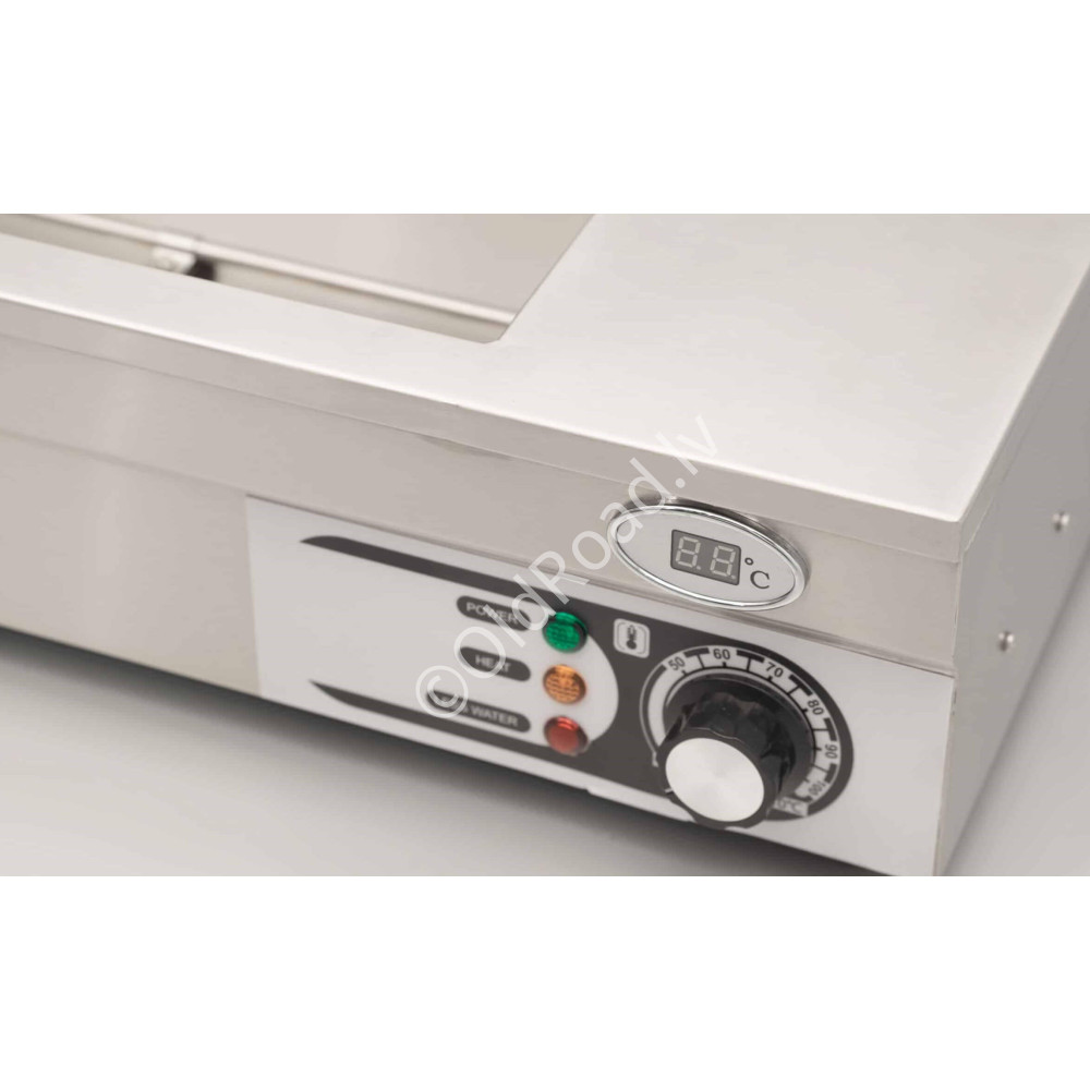 Bain-marie 3 x 1/2 GN 95 cm 230V HCB Stainless steel