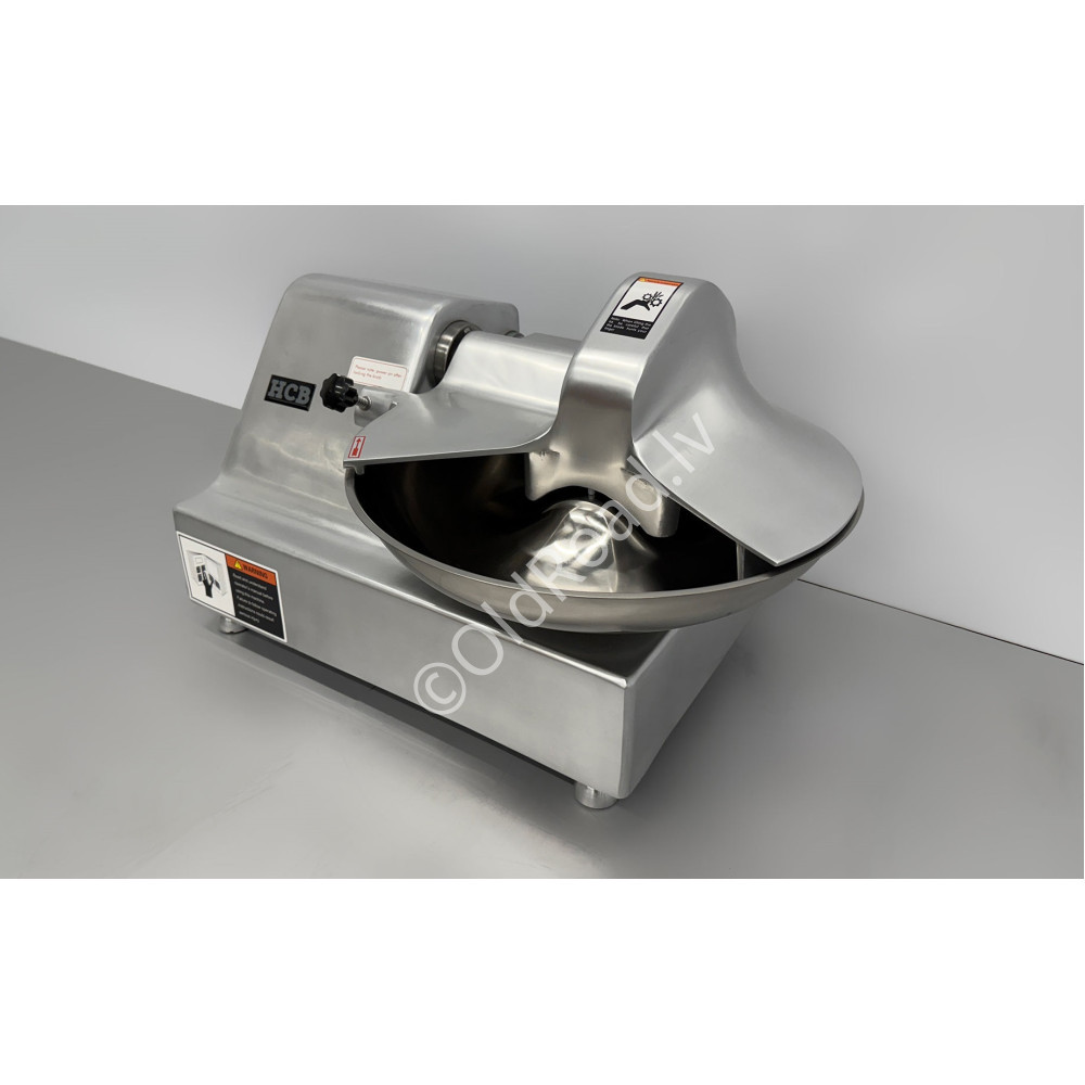 Cutter for meat and vegetables 10 liters 230V Stainless steel HCB