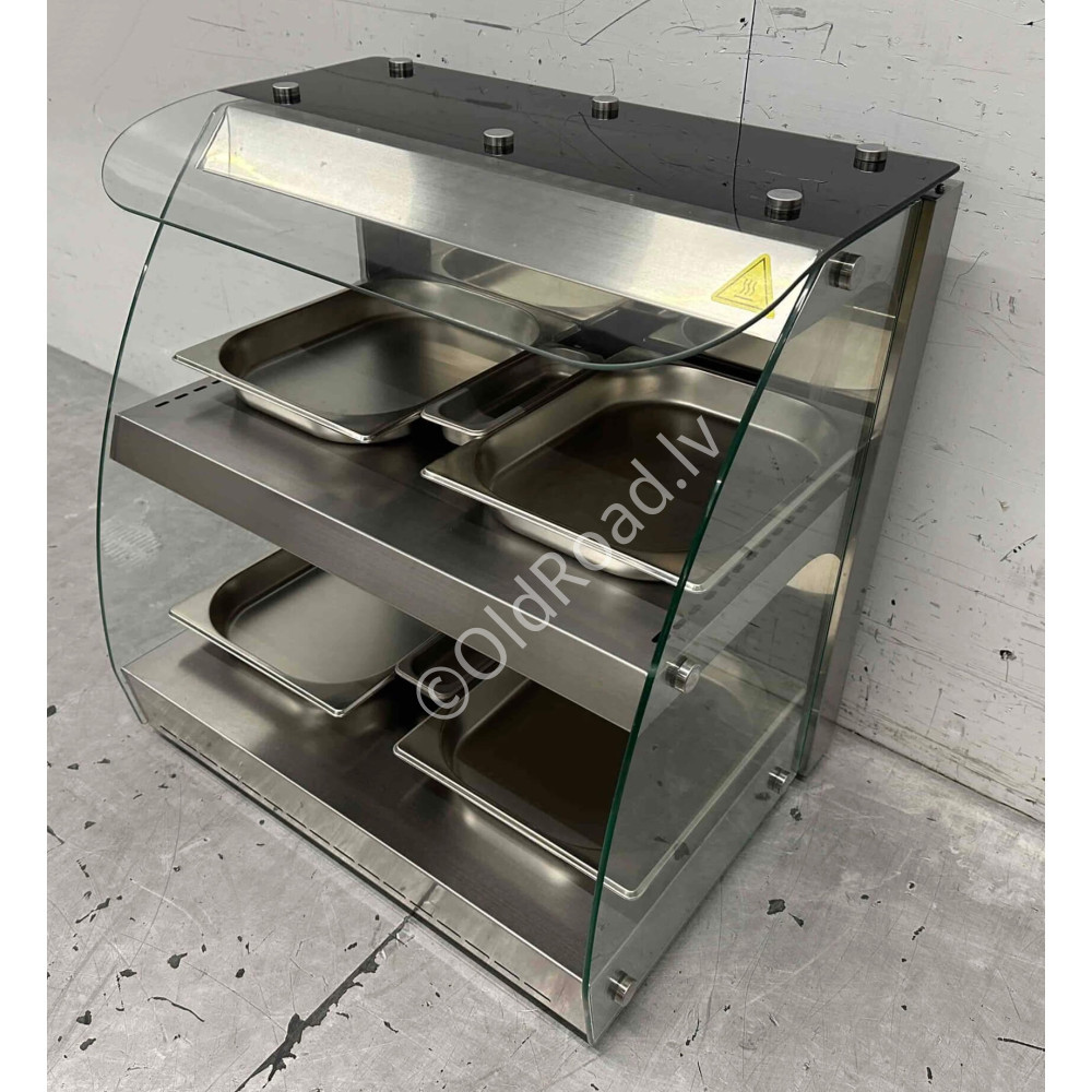 Deluxe warming cabinet 4 x ½ GN 63 cm 230V Stainless steel HCB