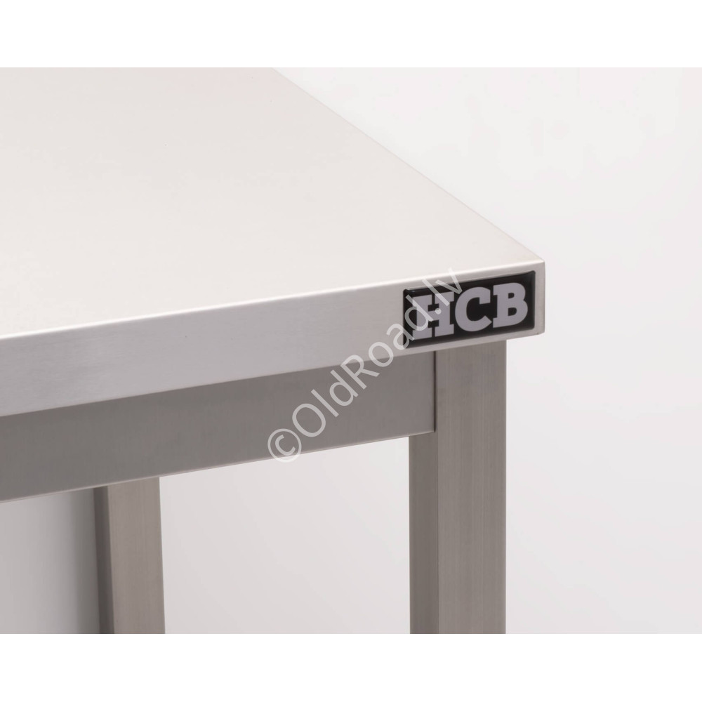 Workbench Premium-line 160 x 60 x 85 cm HCB Stainless steel
