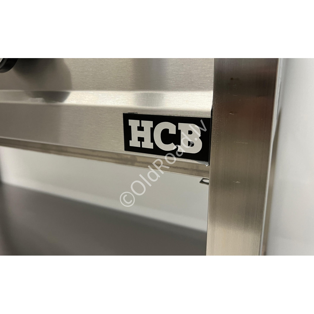 Pancake oven, 3 burners, 3 x 8 kW, 129 cm, Gas HCB stainless steel